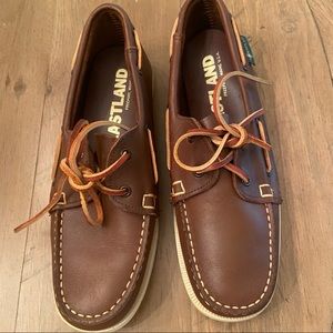 Eastland VTG Boat shoes 90’s Leather new sz 7.5